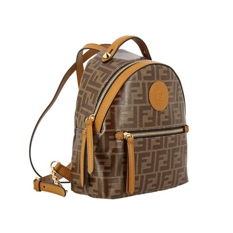 mini fendi all over print backpack|Fendi handbags.